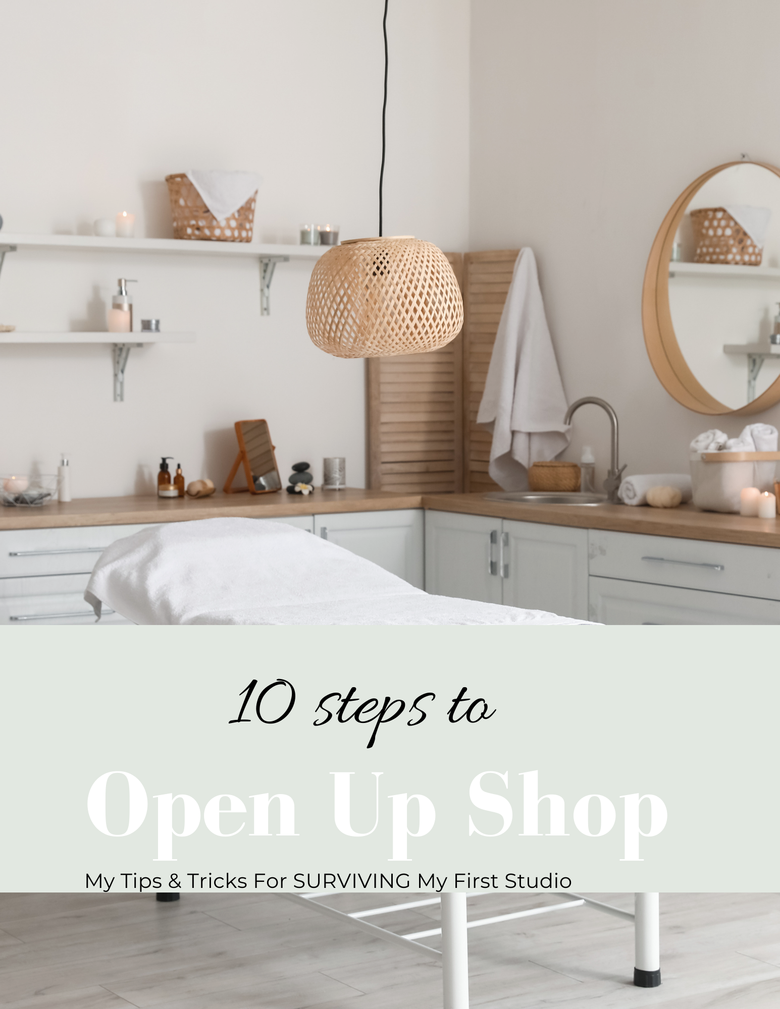 10 Steps to Open Up Shop
